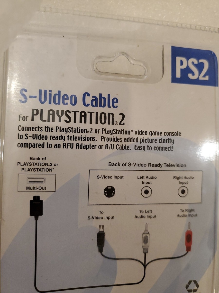 Cabo video componente para PlayStation 2 e 3 - Para TVs leds ou mesmo Cabo video componente para PlayStation 2 e 3 - Para TVs leds ou mesmo