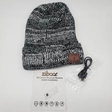 Zibaar Wireless Bluetooth Beanie Knit Hat - Wireless Heaphones and Microphone