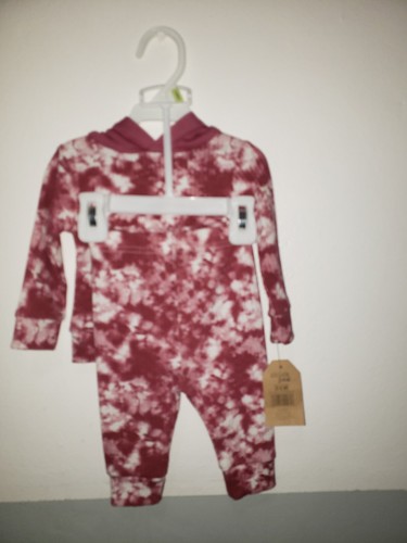 Cheap Pea 0-3 Baby Girl Hoodie Pant Set - Picture 4 of 8
