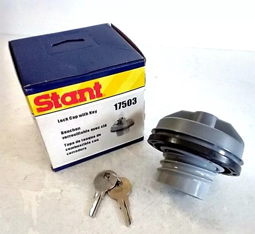 Locking Fuel Tank Cap Keyed Alike Fuel Cap with Keys STANT 17503 - Picture 2 of 4