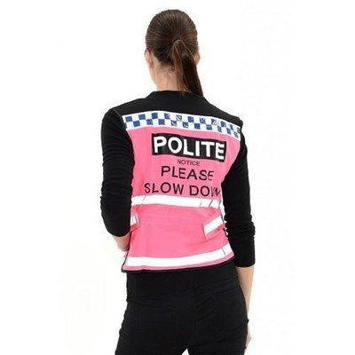 XXXL Sizes M Pink Hi Vis Waistcoat
