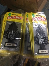 Little Trees Car Air Freshner Black Ice 144 X 1 Pack 144 Individual Packs 