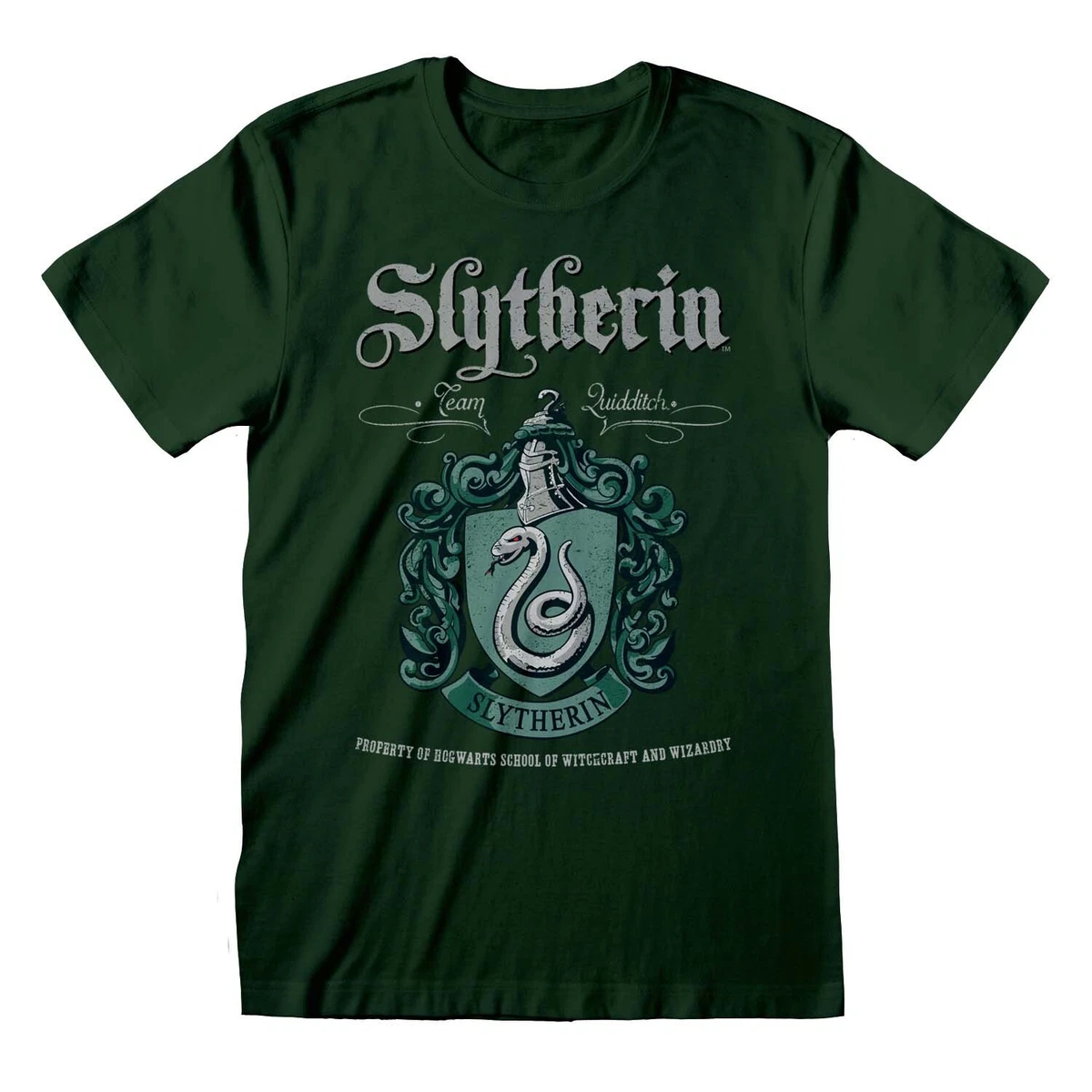 Harry Potter T-shirt Uomo Con Logo Vintage – Maglietta Basic In Cotone, Fifth Sun