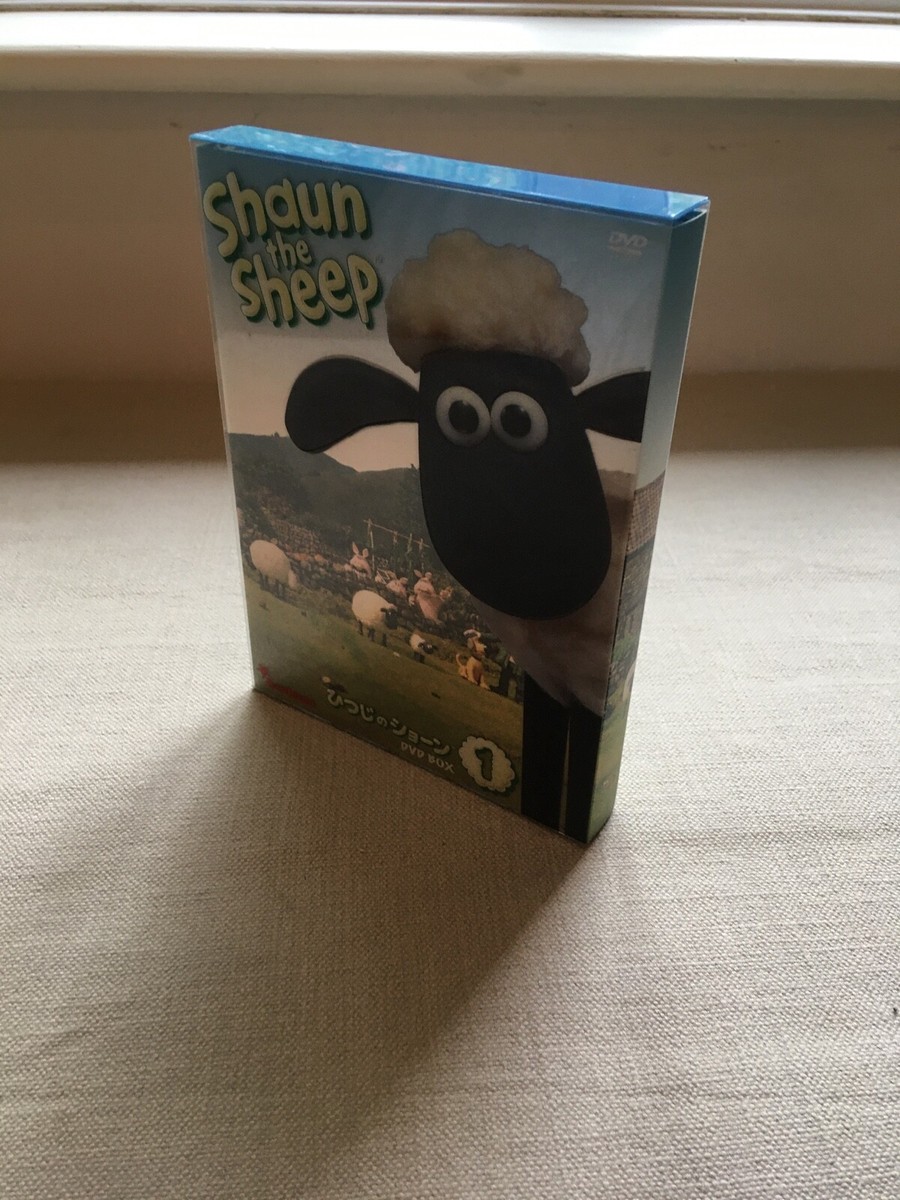 Shaun the Sheep DVD Box- 3 x discs bought in Japan ひつじの