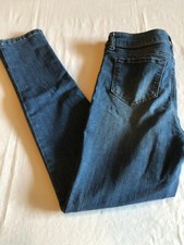 Girls Skinny Blue Jeans 29" Waist, 27" Inseam