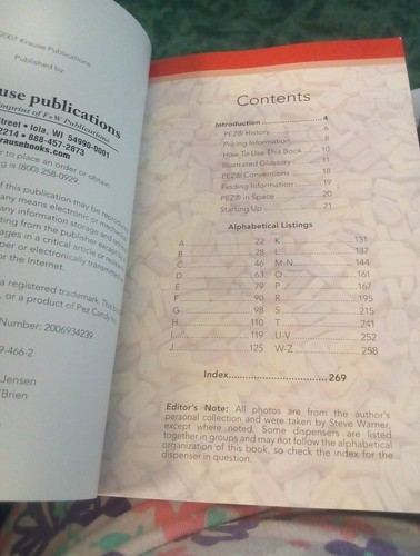 2007 PEZ Book PEZ Guide by Shawn Peterson Published Warmsns companion - Picture 3 of 17