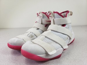 nike lebron soldier 11 pink and white