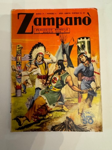 ZAMPANO' - NUMBER 6 - ORIGINAL - YEAR I - MAY 1958