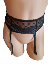 Lise Charmel Antigel rock story noir women suspender belt