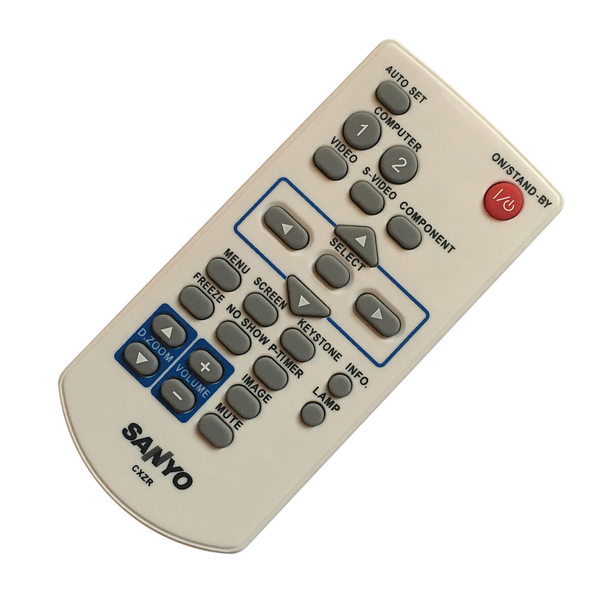 Thumbnail - Original Fernbedienung Für Sanyo Xb20d