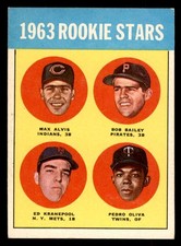 1963 TOPPS #228 TONY OLIVA TWINS EX-MT SET BREAK 552936 (KYCARDS)