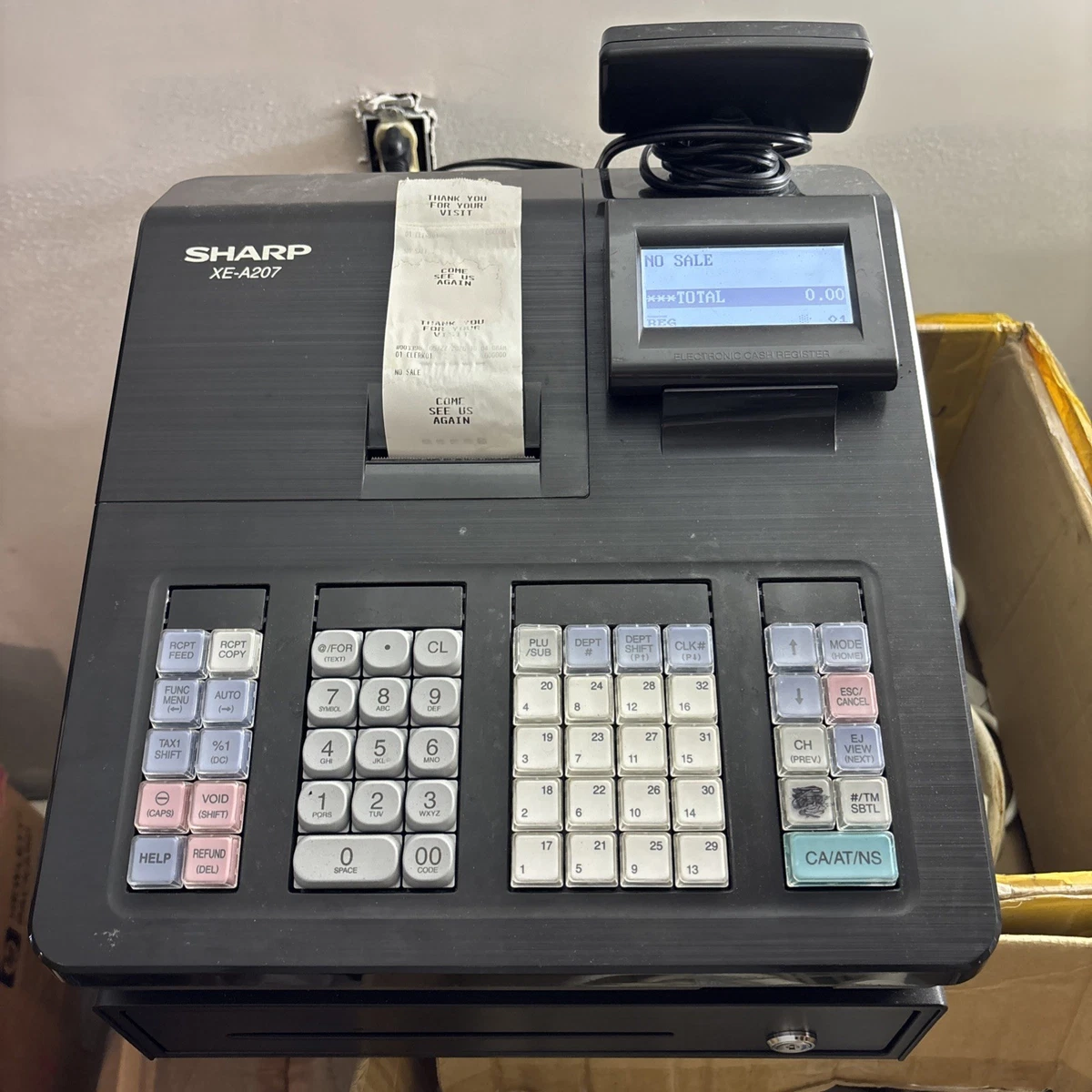 Sharp XE-A207 POS Cash Registers for sale | eBay