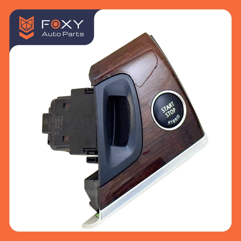 Interruptor pulsador híbrido activo BMW E72 X6 10-2011 arranque/parada 61319187991 OEM Foto 2 de 4