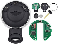 BMW Mini Cooper Autoschlüssel 3 Tasten Smart Remote Fernbedienung Key Fob 868mhz
