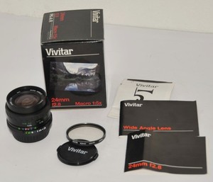 ［最終値下げ］Vivitar 24mm f/2 単焦点レンズ Vivitar 24mm f2 Auto Wide-Angle - Lens – Kamerastore
