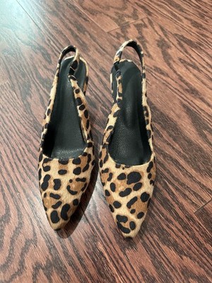 Brand New Print Heels Size 38 (7/7.5 US) With Cushion Insoles, Very Comfortable