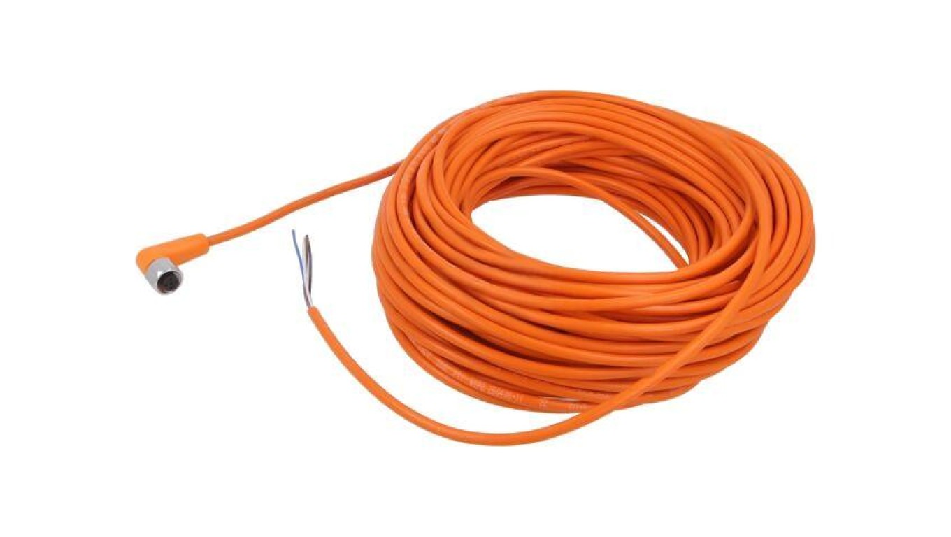 Cable with Socket Connector: M12 Female (Angled, 4-PIN) EVT006