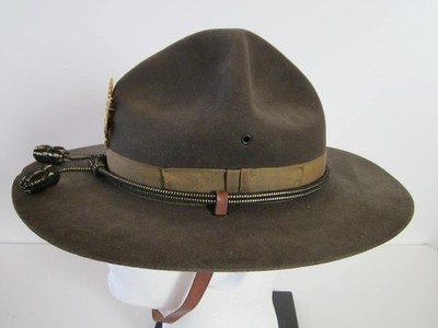 WWII U.S. ARMY CAMPAIGN HAT Size 7 | eBay