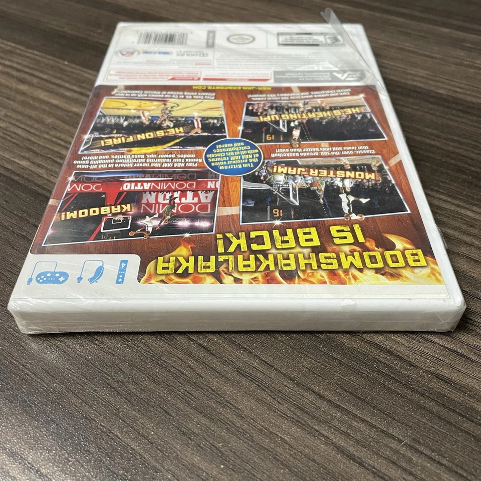 NBA Jam Nintendo Wii Brand New + Factory Sealed -- READ - Image 4 of 4