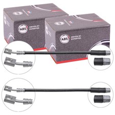 2x A.B.S. BREMSSCHLÄUCHE HINTEN passend für MERCEDES-BENZ A-KLASSE B-KLASSE CLA