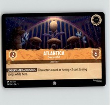 Lorcana Atlantica - Concert Hall Common Normal Fabled 34/204 NM