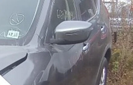 2017-2020 Nissan Rogue Gray Driver LH Heated Side Door Mirror OEM LKQ