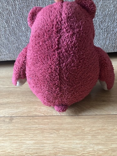 Disney store Toy Story Lotso hugging bear soft toy plush Strawberry Smelling - Picture 5 of 7