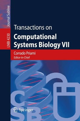 Anna Ingolfsdottir (u. a.) | Transactions on Computational Systems Biology VII