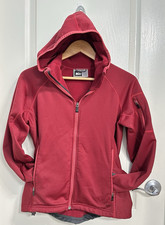 REI Polartec WindPro Womens Jacket Hooded Full Zip Fleece Outdoor Size Small
