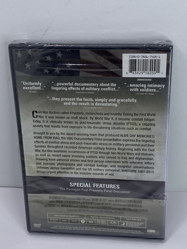 Wartorn 1861-2010 DVD HBO Documentary Films New & Sealed - Foto 2 di 2