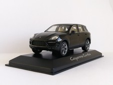 Porsche Cayenne Turbo SUV die-cast model, Minichamps,1/43 scale, black