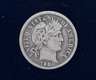 1901 O BARBER DIME SEMI KEY DATE NICE COIN
