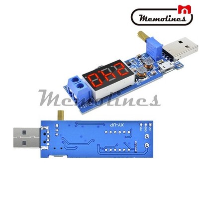 2PCS DC-DC 5V to 1.2V-24V USB Step UP/Step Down Converter Power Supply Module #v