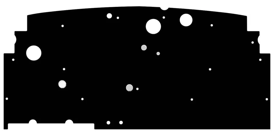 Kit de panel ABS interior para Cadillac Serie 90 1938-1939 Foto 3 de 4