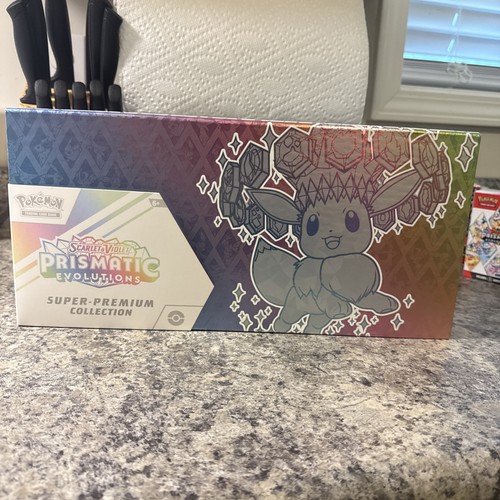 Pokémon Prismatic Evolutions Super Premium Collection Eevee Box