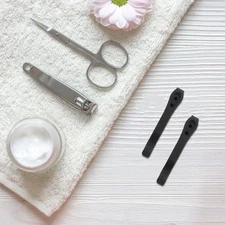  4 Pcs Stainless Steel Back Jacket Hardware Pocket Clip Flashlight Replacement