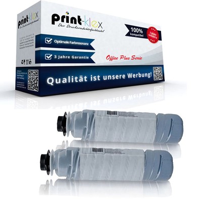 2x Alternative Tonerkartuschen für Ricoh 885094 TYPE1230D Kit-Office Plus Serie