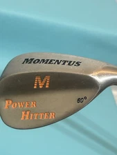 Momentus Power Hitter 60° Lob Wedge Steel Shaft Wedge Flex RH 37.5” B