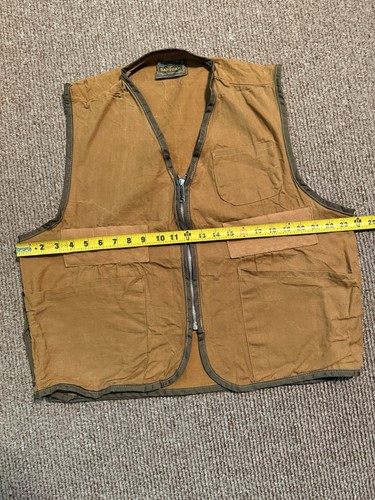 Vintage safTbak Bird Hunting Water Repellent Vest Christmas Gift Unisex SZ Med - Picture 5 of 6