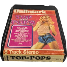 NEW PADS&SPLICE! TOTP TOP OF THE POPS VOL 57 1977 B+ 8-track cartridge