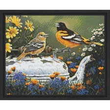 PixelHobby Tea Time Kit & Frame Mosaic Art Kit