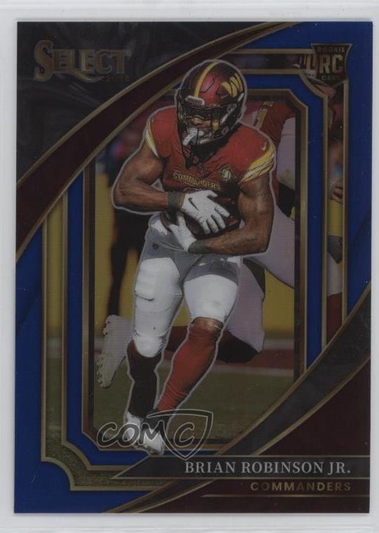 2022 Panini Select Suite Level Blue Prizm 41/99 Brian Robinson Jr #310 13hf