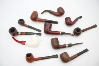 Estate Pipes Tobacciana Wooden Antique Vintage