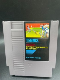 Tenis -Nintendo NES - EMBALAJE ORIGINAL/tumbas/caja peque&ntilde;a - versi&oacute;n europea - EXCELENTE