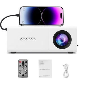 Projecteur portable complet HD 1080P Support compatible avec IOS pour Windows Android
