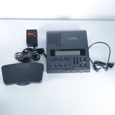 Sony BM-77 Transcriber Black Cassette Tape Player Tested Working - New Belts