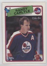 1988-89 O-Pee-Chee Randy Carlyle #204 1u6
