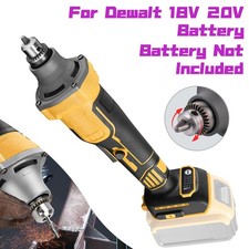 4 Speed Brushless Straight Grinder Cordless Grinder for Dewalt 18V 20V Battery