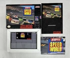 ESPN Speedworld (Super Nintendo Entertainment System, 1994) CIB
