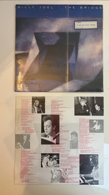 Billy Joel The Bridge LP Vinyl VG+ Dutch Press Originalfolie 1986 CBS Pop Rock